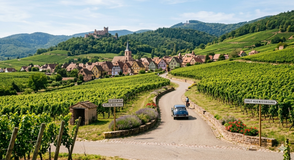 Les villages de la Route des Vins d’Alsace